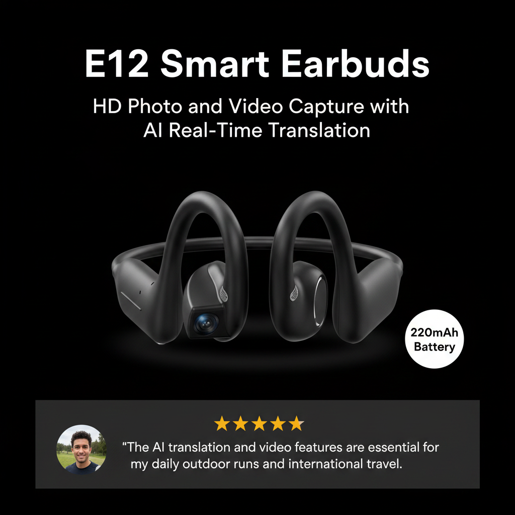Aura Tws Anc E12 Noise Reduction Wireless earphones