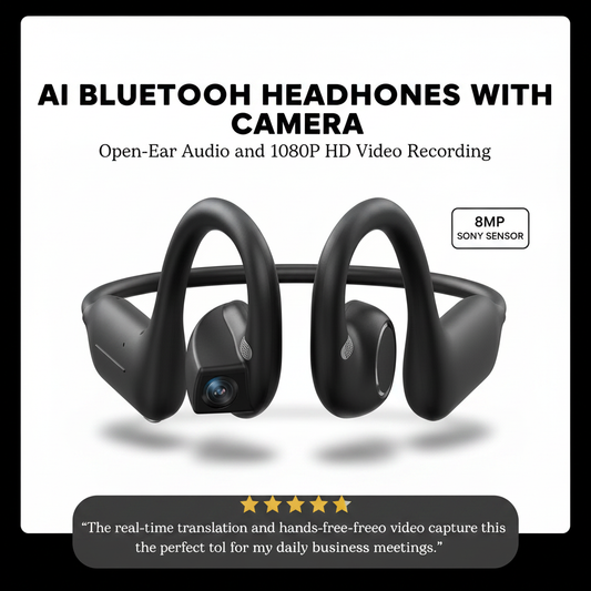 Aura Vision™ AI Camera Headphones